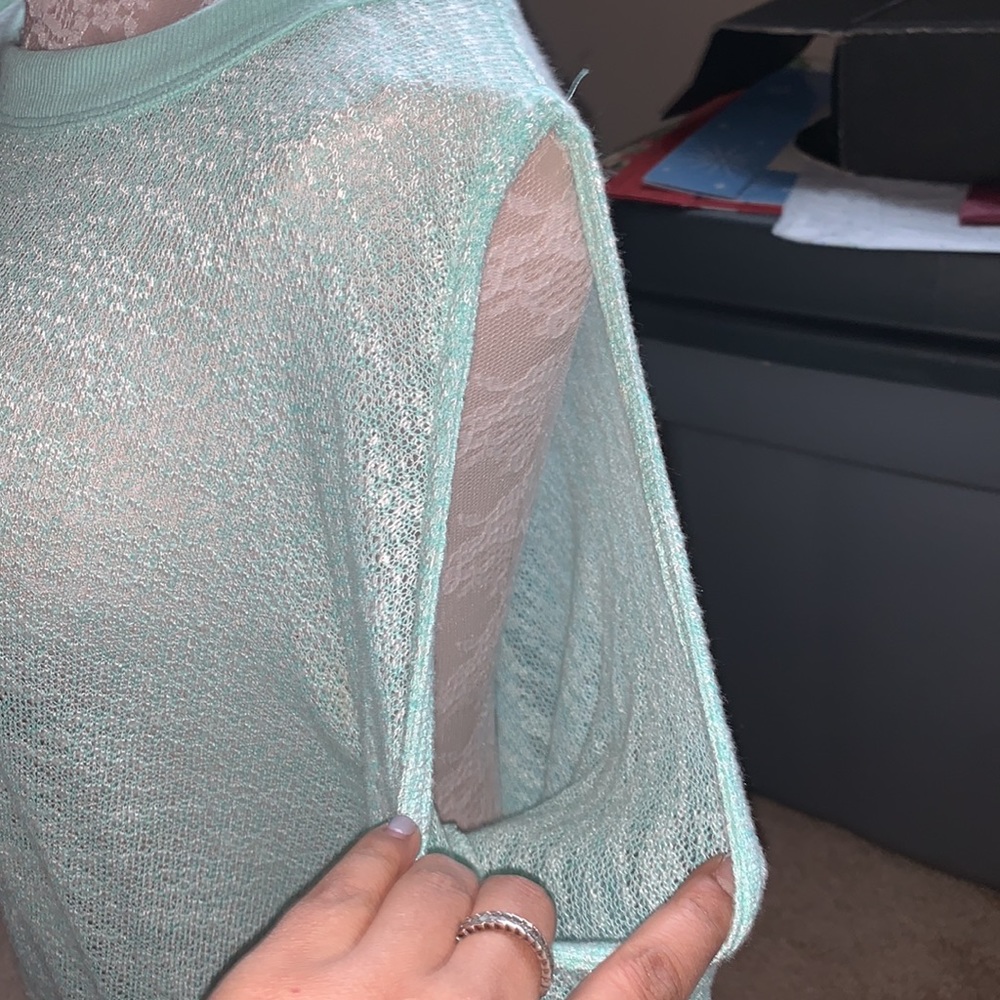 ASOS COLD SHOULDER TOP SIZE6 - Picture 2 of 4